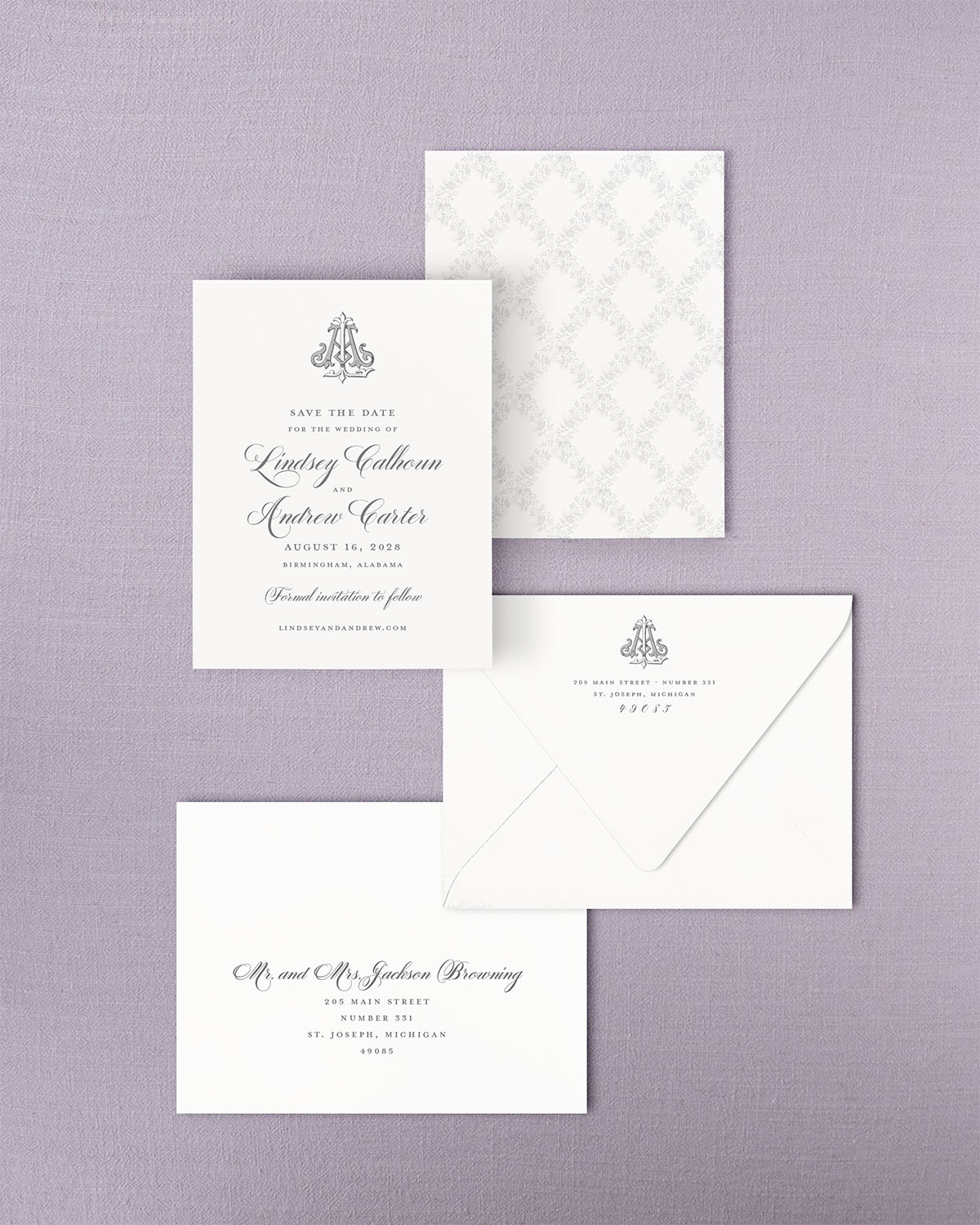 The Classically Collection | Save the Date Card
