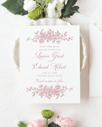 The Terrace Collection | Classic Save the Date Card