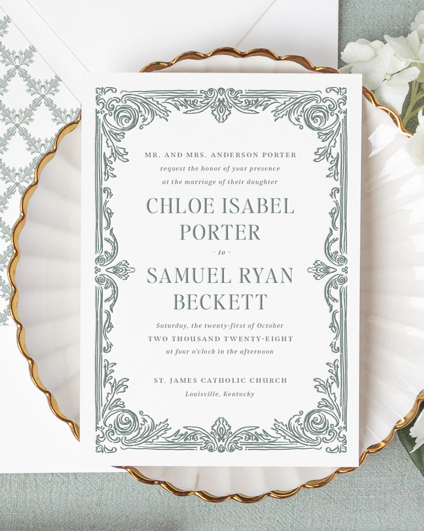 The Porter Collection | Wedding Invitation Suite