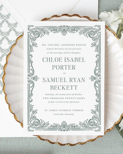 The Porter Collection | Wedding Invitation Suite