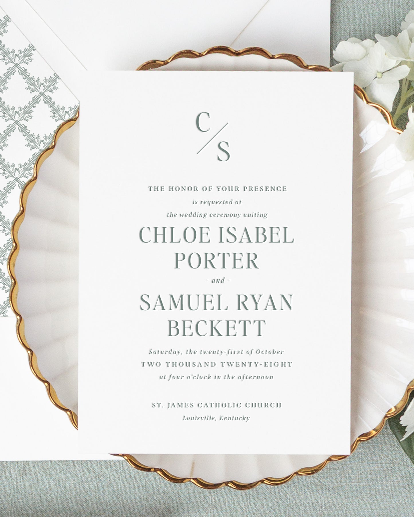 The Porter Collection | Wedding Invitation Suite