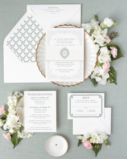 The Porter Collection | Wedding Invitation Suite