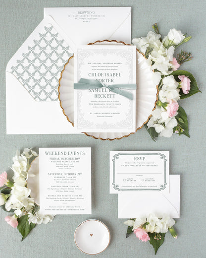 The Porter Collection | Wedding Invitation Suite