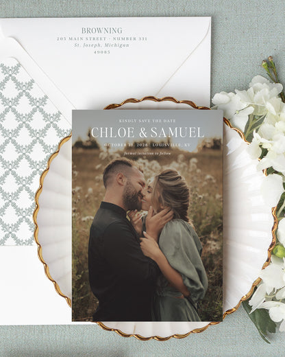 The Porter Collection | Photo Save the Date