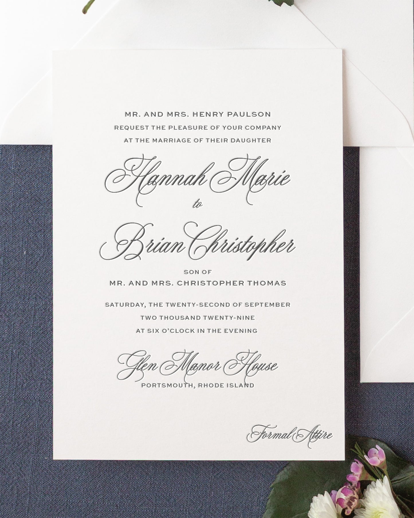 The Heritage Collection | Wedding Invitation Suite