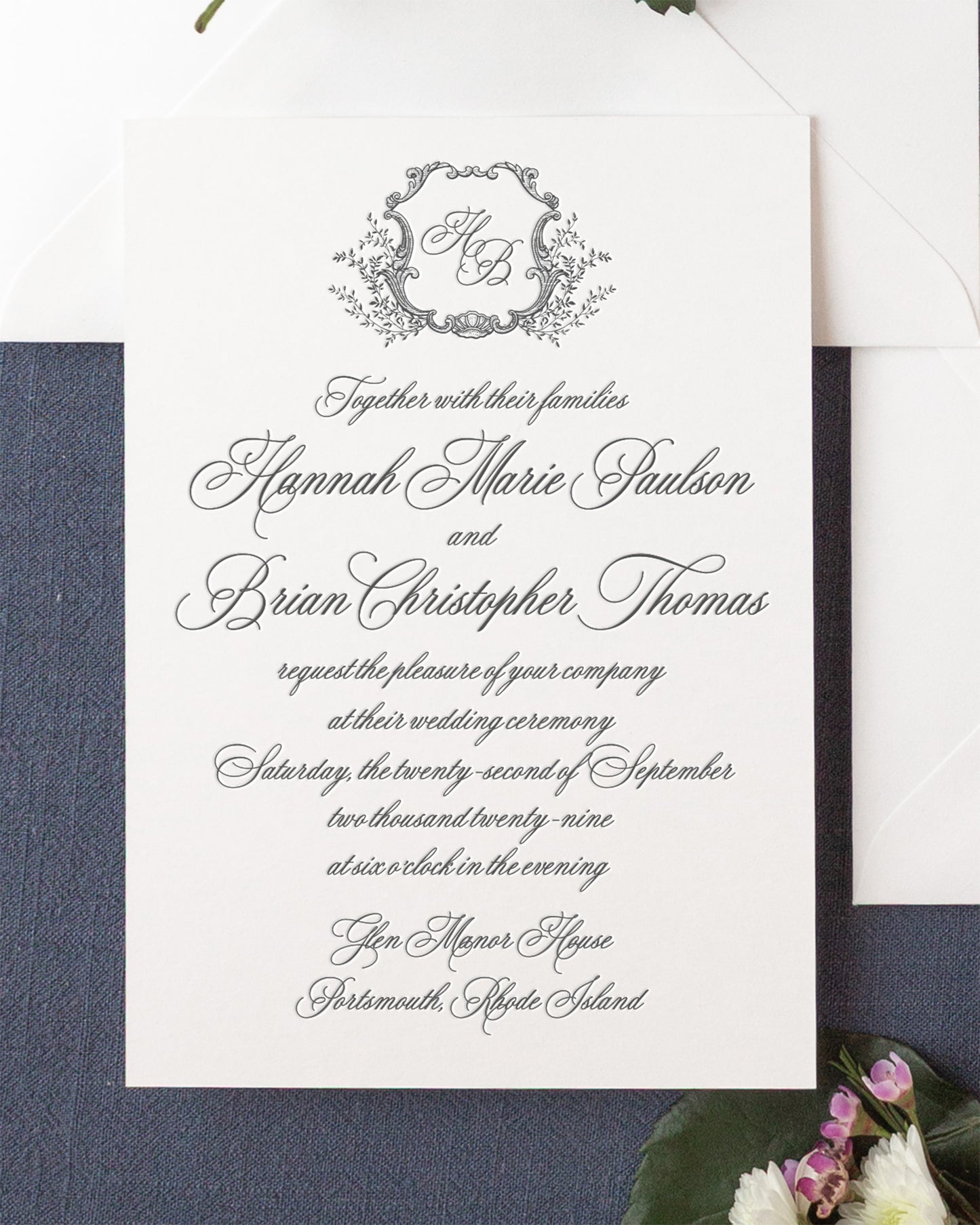 The Heritage Collection | Wedding Invitation Suite