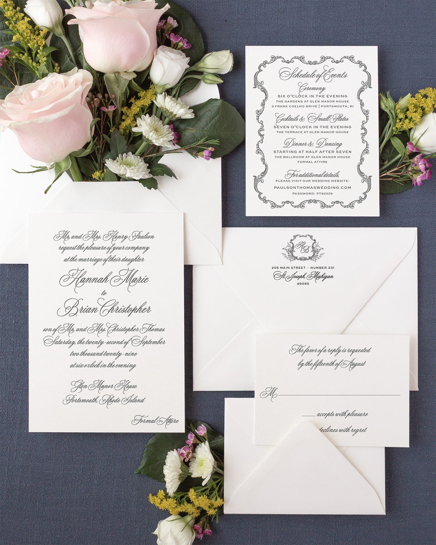 The Heritage Collection | Wedding Invitation Suite