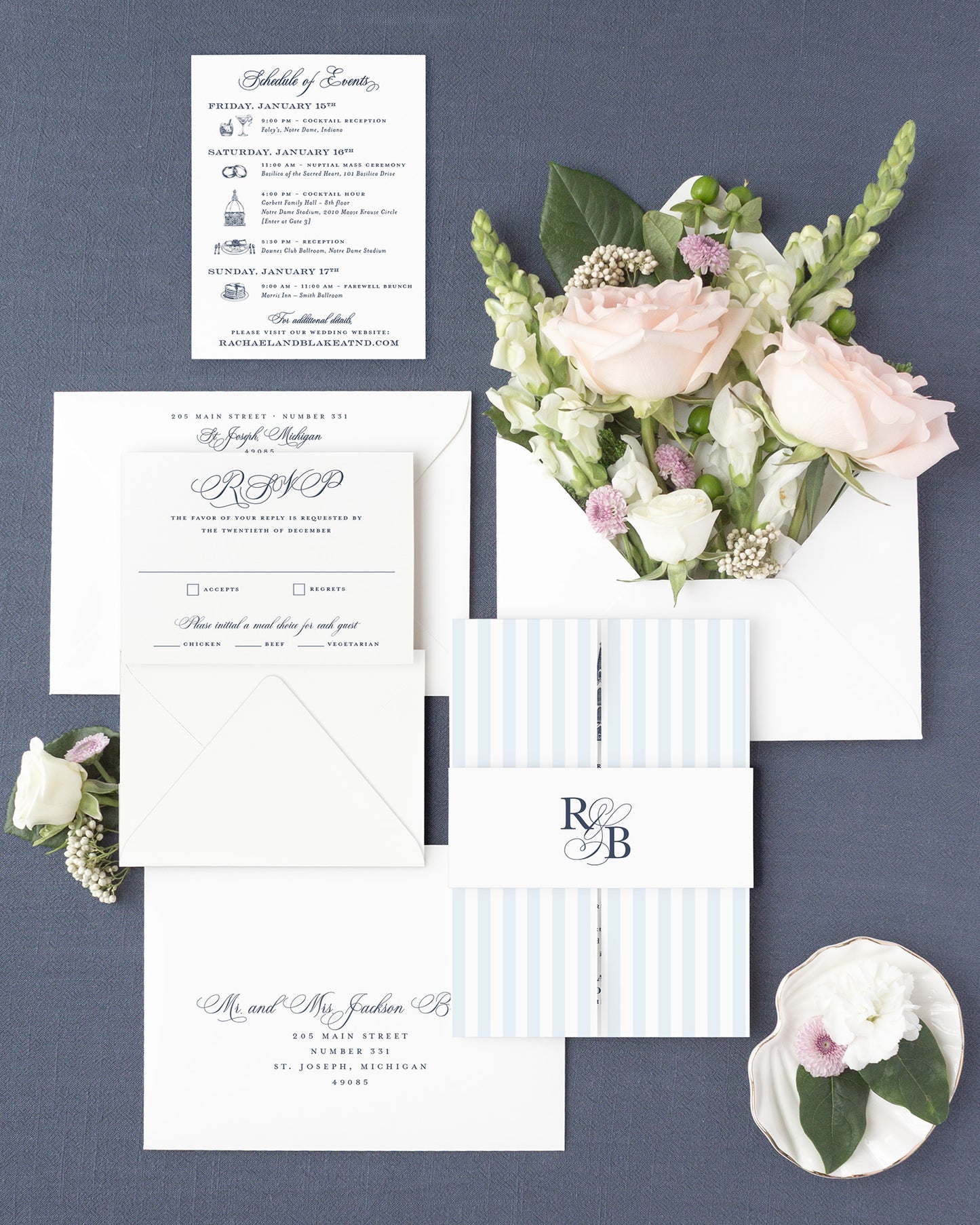 The Basilica Collection | Wedding Invitation Suite