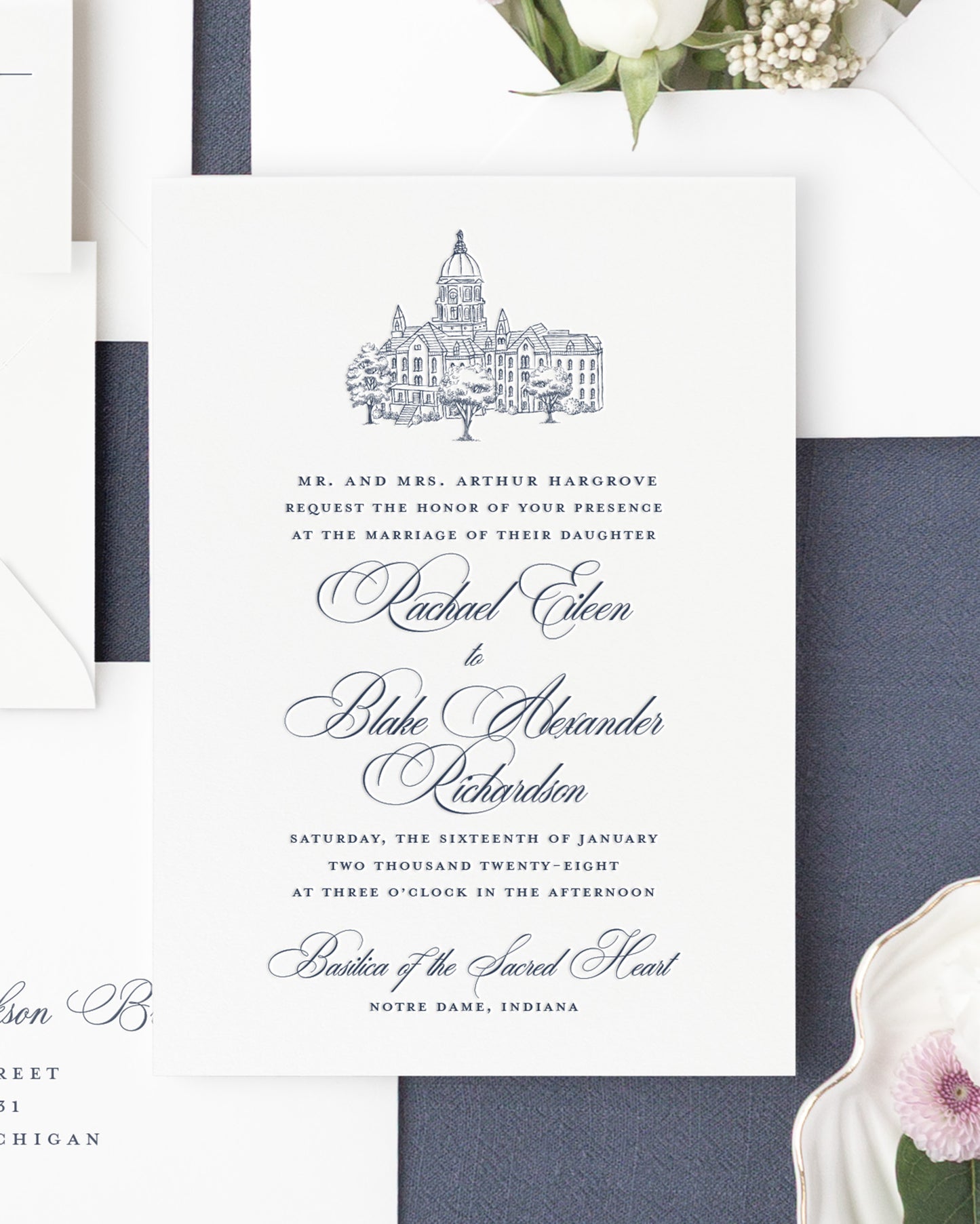 The Basilica Collection | Wedding Invitation Suite