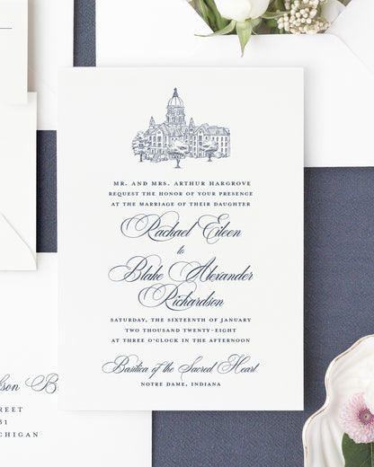 The Basilica Collection | Wedding Invitation Suite