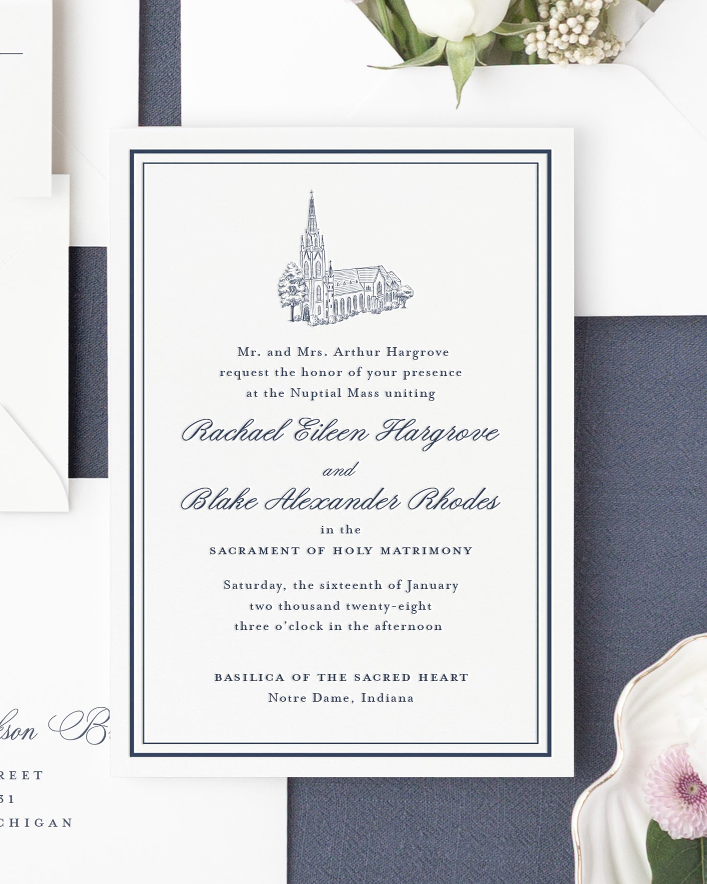 The Basilica Collection | Wedding Invitation Suite