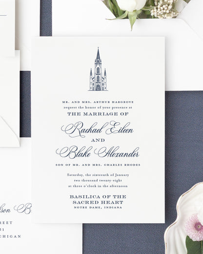 The Basilica Collection | Wedding Invitation Suite