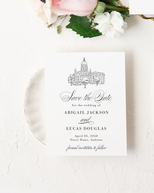 The Timeless Collection | Classic Save the Date Card