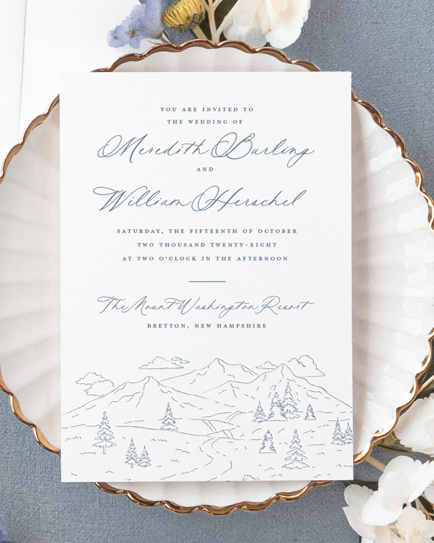 The Summit Collection | Wedding Invitation Suite
