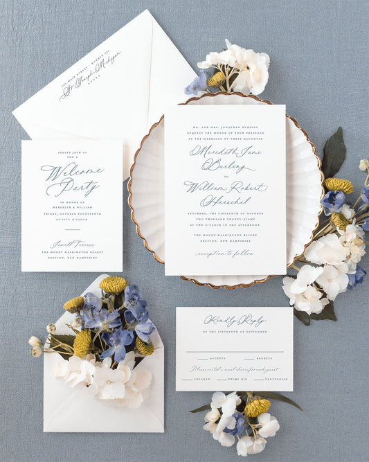 The Summit Collection | Wedding Invitation Suite