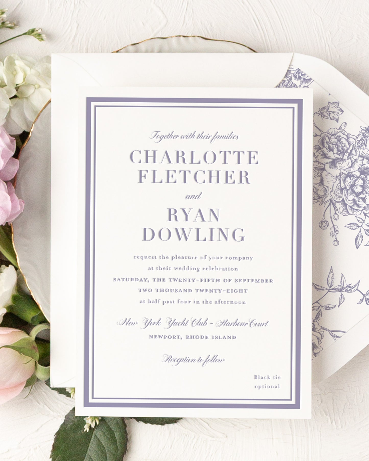 The Court Collection | Wedding Invitation Suite