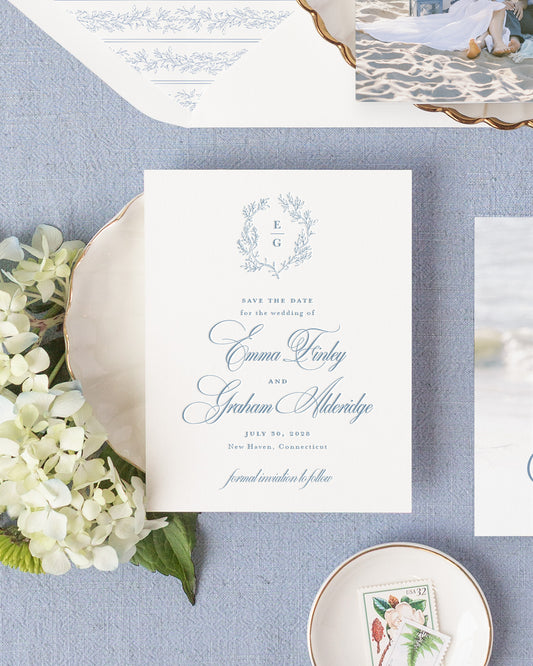 The Haven Collection | Classic Save the Date Card