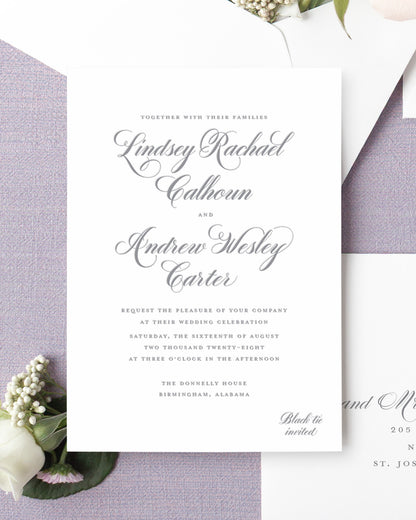 The Classically Collection | Wedding Invitation Suite