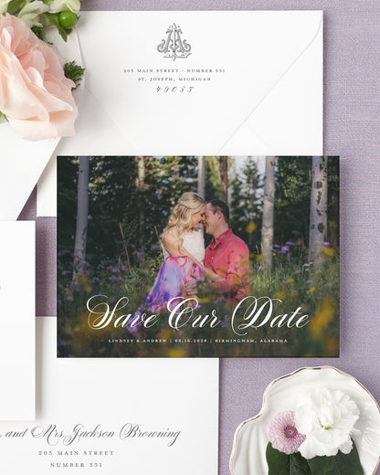 The Classically Collection | Photo Save the Date