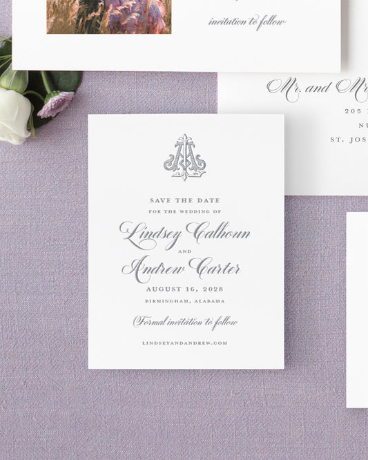 The Classically Collection | Save the Date Card