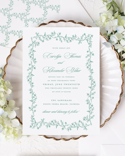 The Meadow Collection | Wedding Invitation Suite