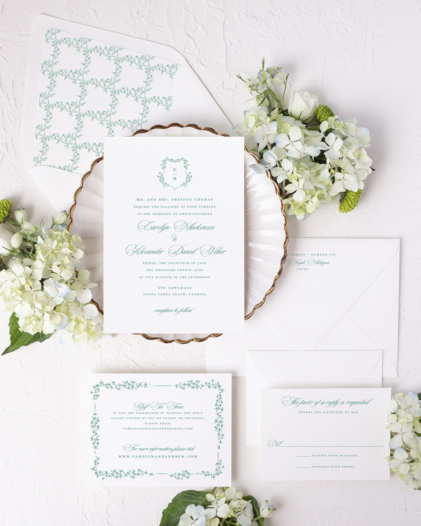 The Meadow Collection | Wedding Invitation Suite