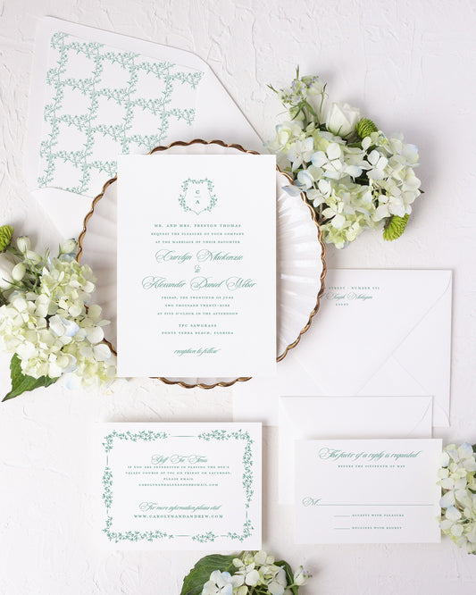 The Meadow Collection | Wedding Invitation Suite