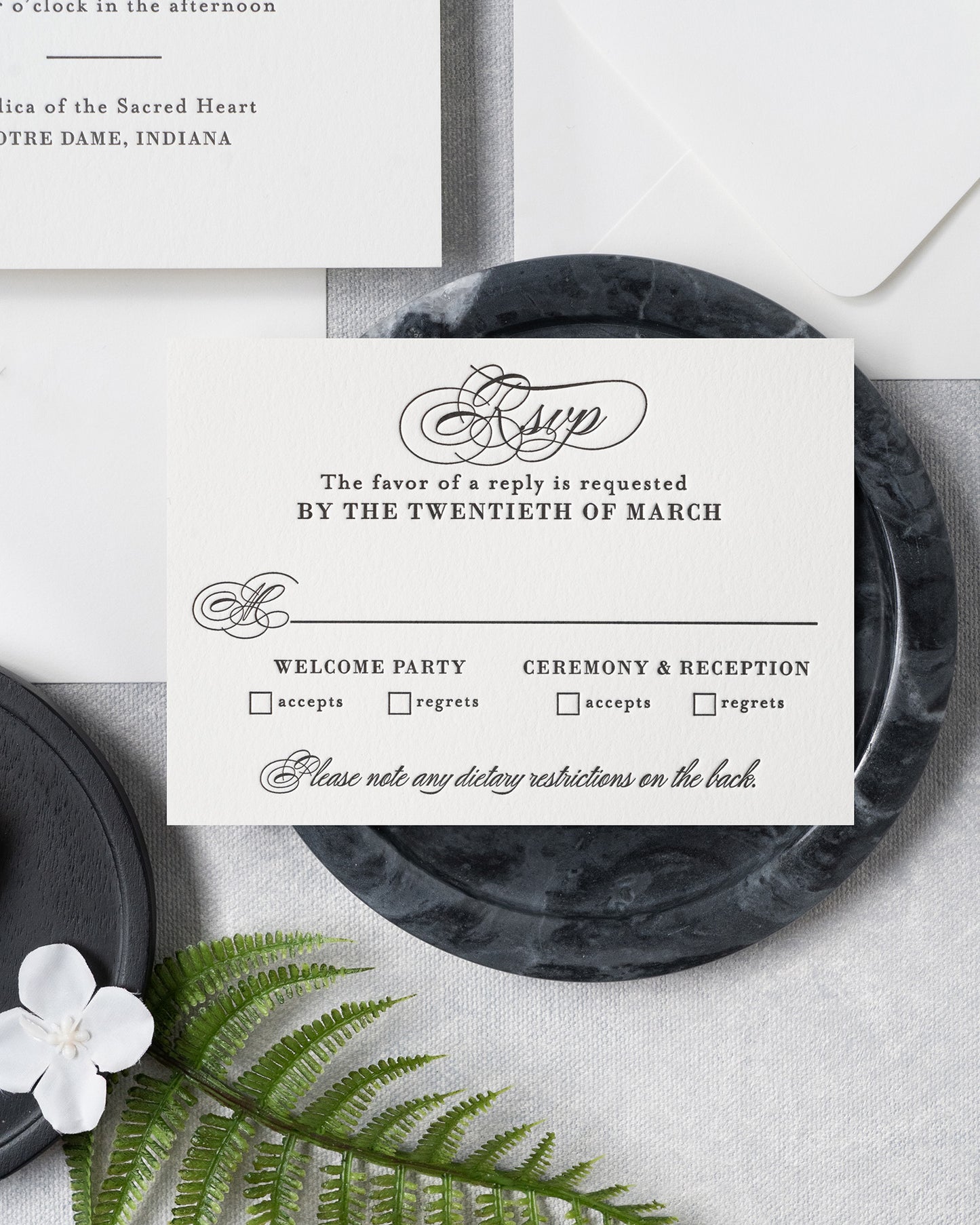 The Studio Edition Wedding Invitation Suite