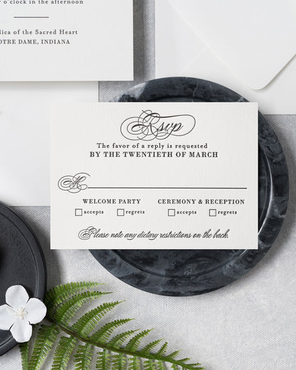 The Studio Edition Wedding Invitation Suite
