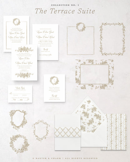 The Terrace Collection | Wedding Invitation Suite