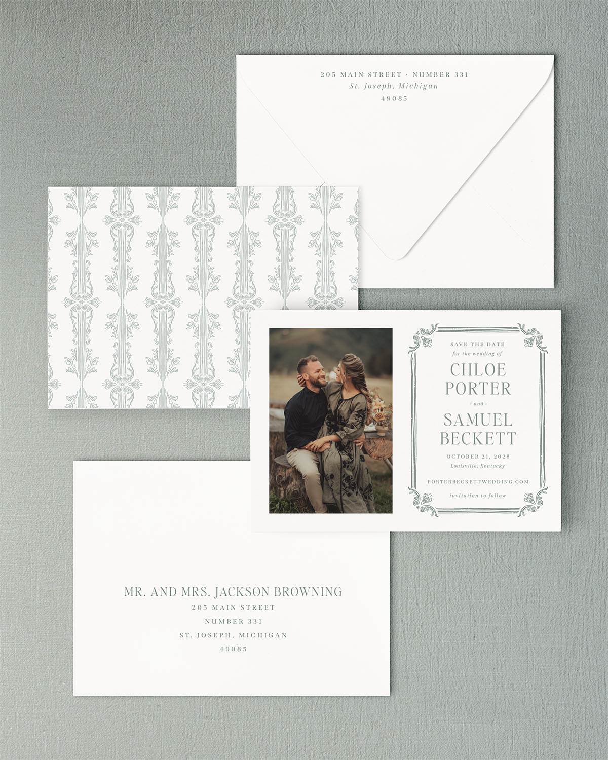 The Porter Collection | Photo Save the Date