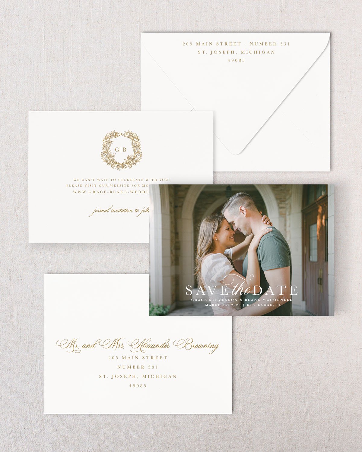 The Laurel Collection | Photo Save the Date