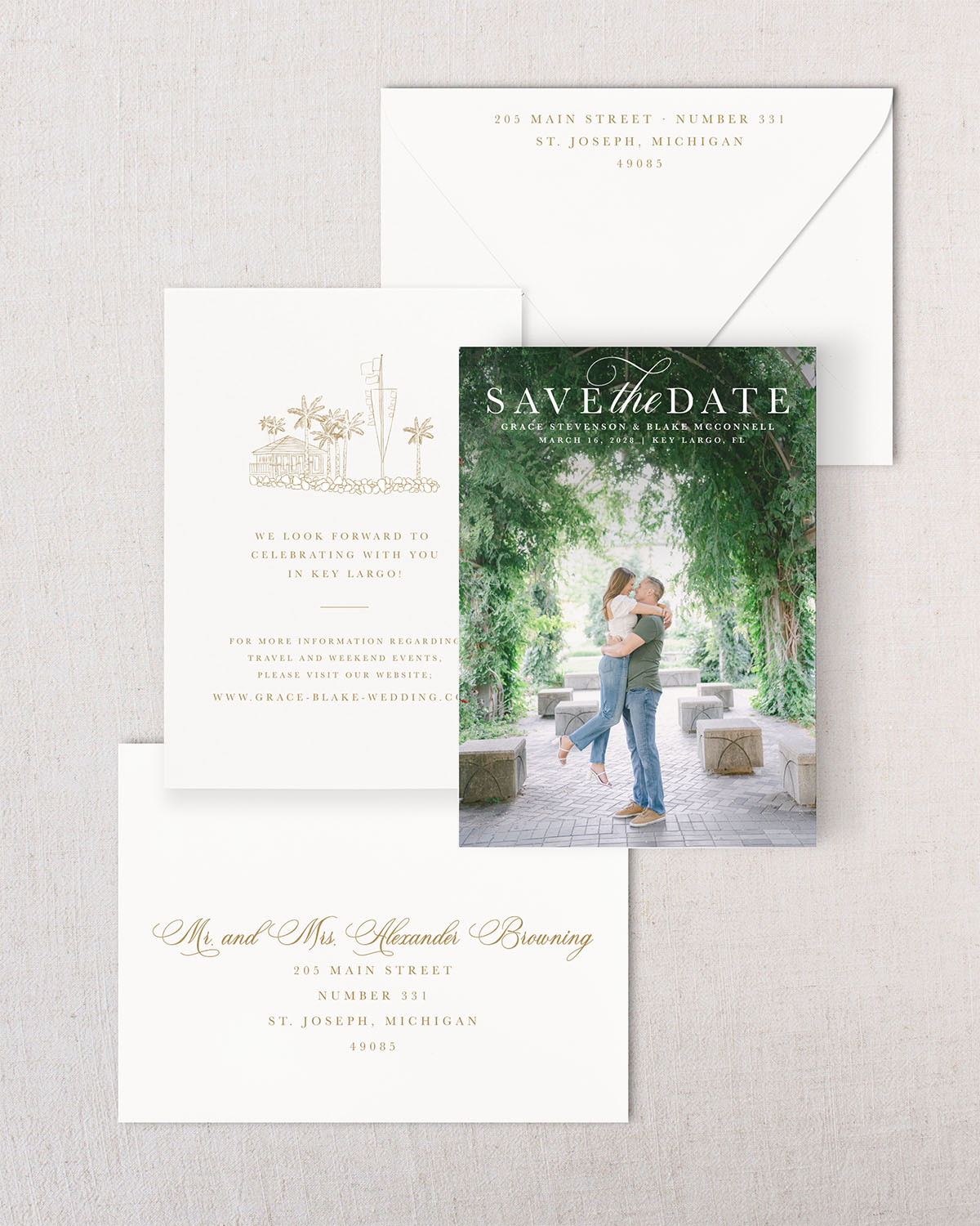 The Laurel Collection | Photo Save the Date