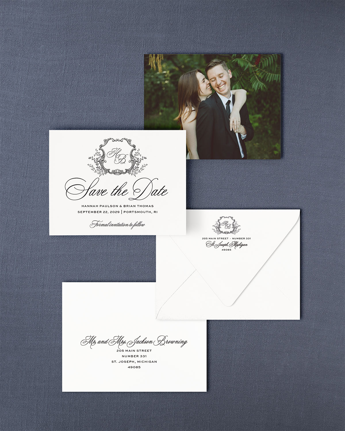 The Heritage Collection | Classic Save the Date Card