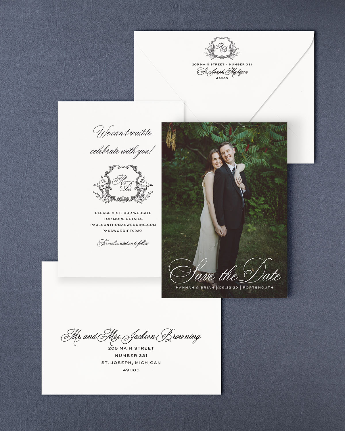 The Heritage Collection | Photo Save the Date