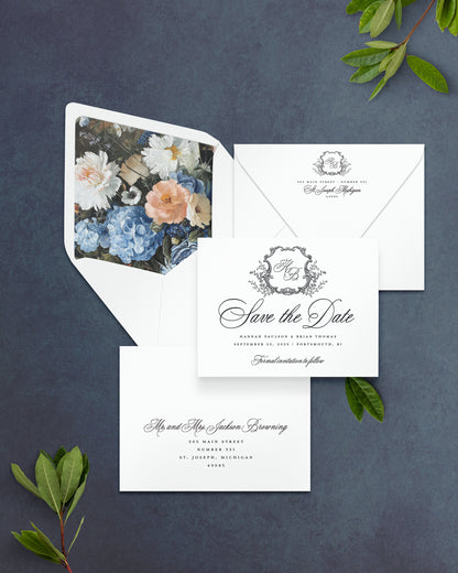 The Heritage Collection | Classic Save the Date Card