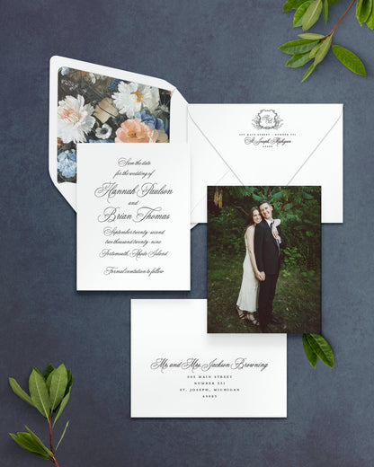 The Heritage Collection | Classic Save the Date Card