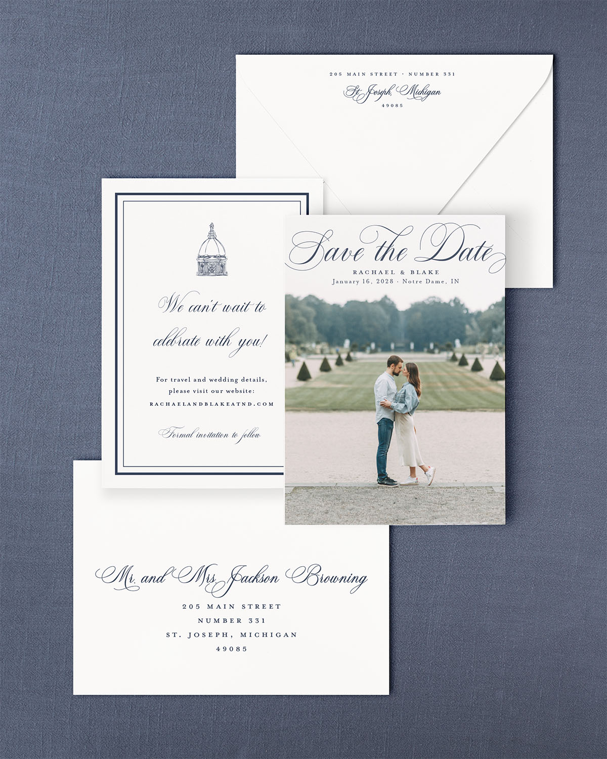 The Basilica Collection | Photo Save the Date