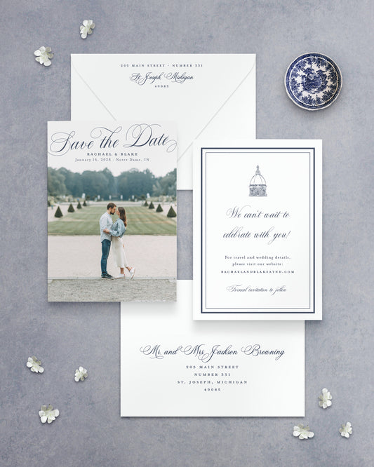 The Basilica Collection | Photo Save the Date