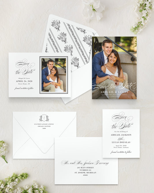 Save the Date in Flat Printing