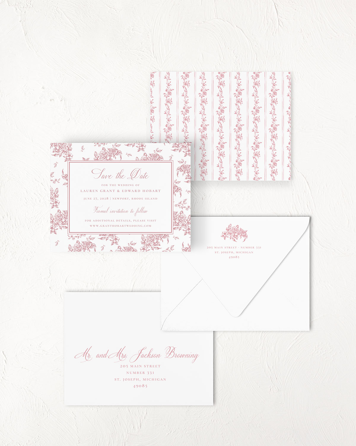 The Terrace Collection | Classic Save the Date Card