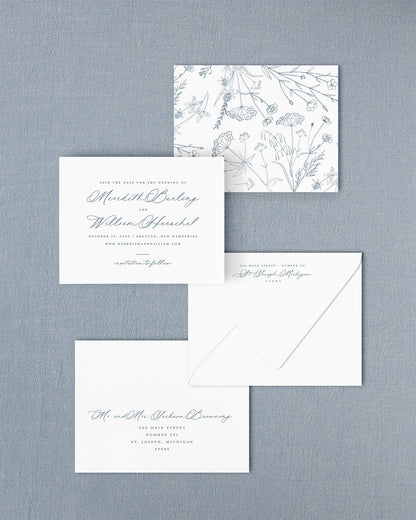 The Summit Collection | Classic Save the Date Card