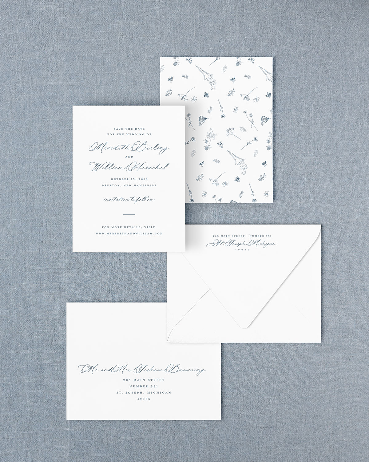 The Summit Collection | Classic Save the Date Card