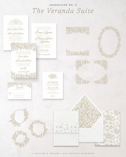 The Veranda Collection | Wedding Invitation Suite