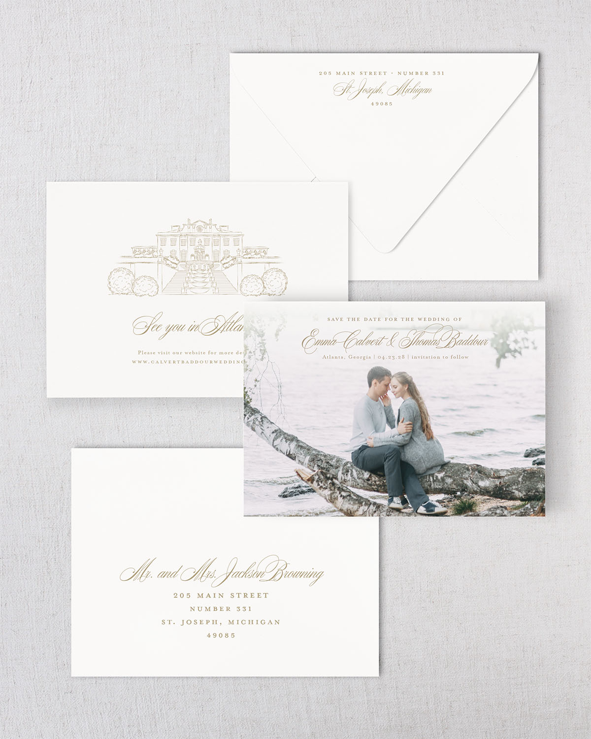 The Veranda Collection | Photo Save the Date