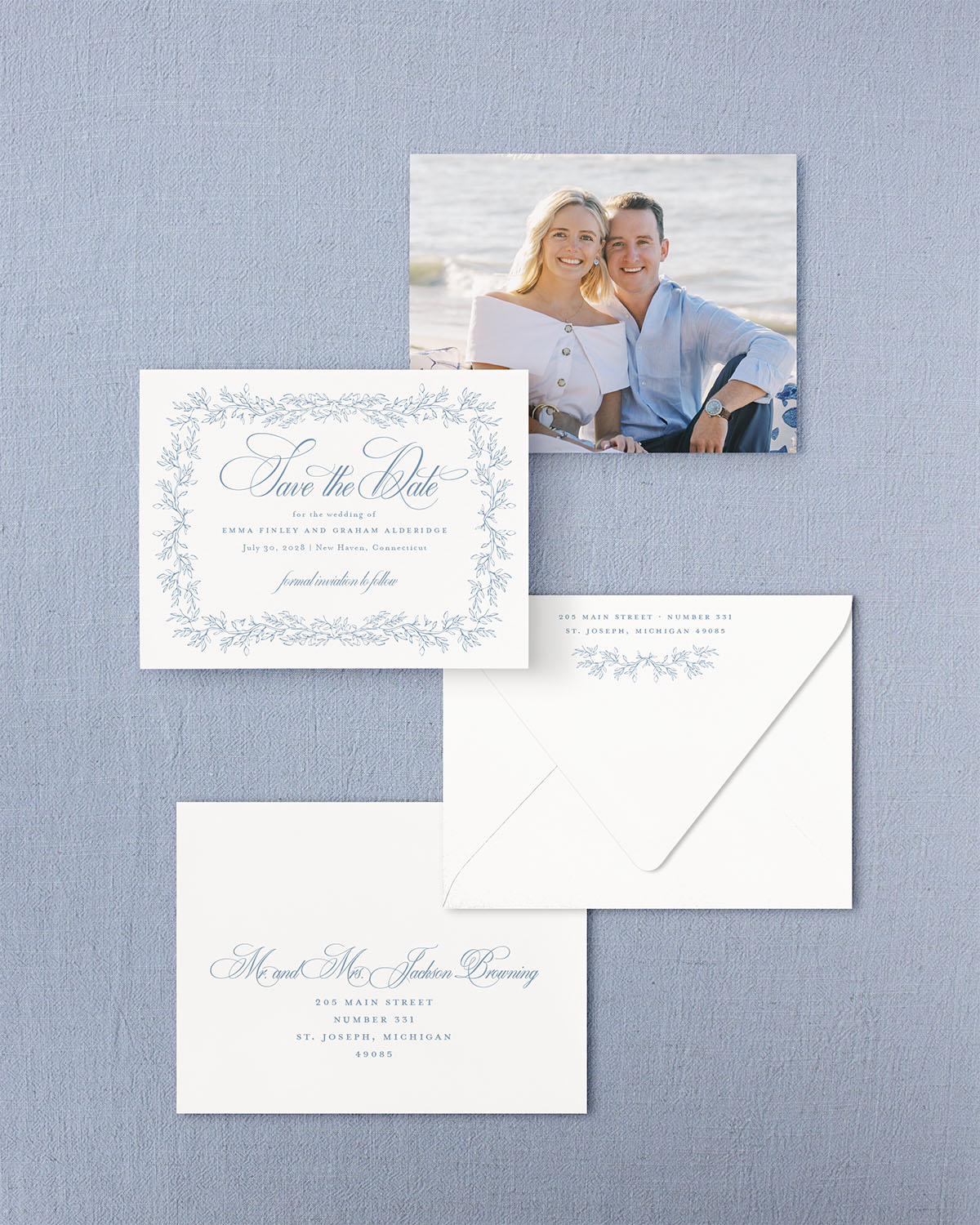 The Haven Collection | Classic Save the Date Card