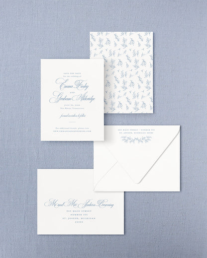 The Haven Collection | Classic Save the Date Card