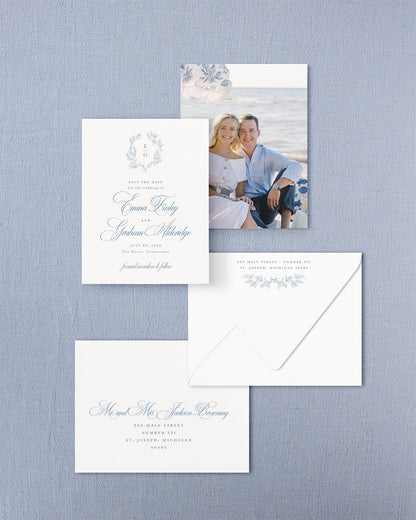 The Haven Collection | Classic Save the Date Card