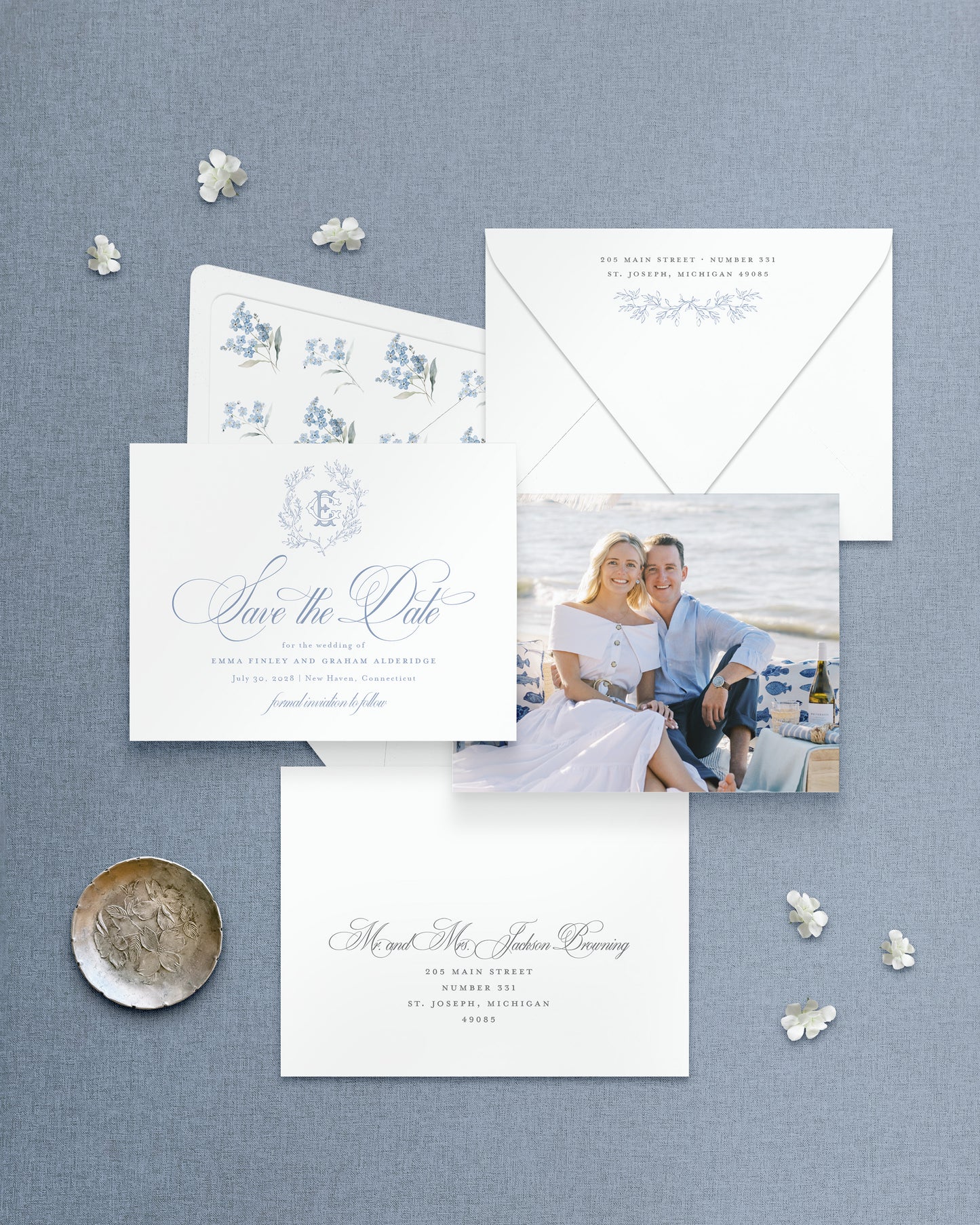 The Haven Collection | Classic Save the Date Card