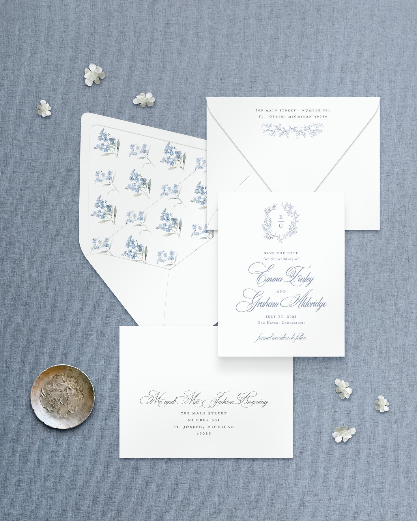 The Haven Collection | Classic Save the Date Card